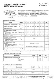 MR1292R datasheet pdf Motorola