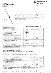 MR2273 datasheet pdf Motorola