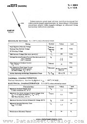MR2272 datasheet pdf Motorola