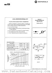 MRD450 datasheet pdf Motorola