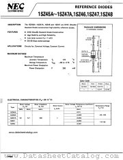 1SZ45A datasheet pdf NEC
