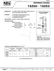 1SZ52 datasheet pdf NEC