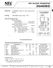 2SA639S datasheet pdf NEC