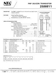 2SB811 datasheet pdf NEC