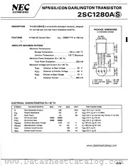 2SC1280AS datasheet pdf NEC
