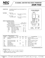 2SK162 datasheet pdf NEC