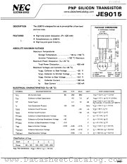 JE9015 datasheet pdf NEC