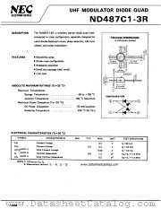 ND487C1-3R datasheet pdf NEC