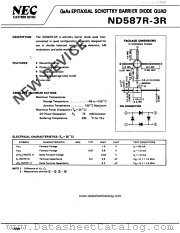 ND587R-3R datasheet pdf NEC