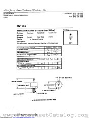 1N1585 datasheet pdf New Jersey Semiconductor