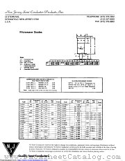 1N25 datasheet pdf New Jersey Semiconductor