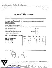 1N38A datasheet pdf New Jersey Semiconductor