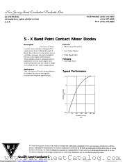 1N416D datasheet pdf New Jersey Semiconductor