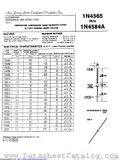1N4578B datasheet pdf New Jersey Semiconductor