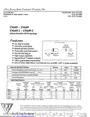 1N646A datasheet pdf New Jersey Semiconductor