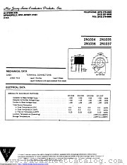 2N1036 datasheet pdf New Jersey Semiconductor