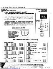 2N156 datasheet pdf New Jersey Semiconductor