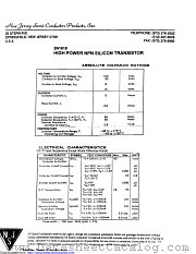 2N1618 datasheet pdf New Jersey Semiconductor