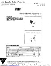 2N3209 datasheet pdf New Jersey Semiconductor