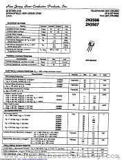 2N3507A datasheet pdf New Jersey Semiconductor