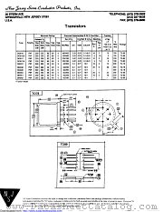 2N3816 datasheet pdf New Jersey Semiconductor