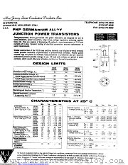 2N4305 datasheet pdf New Jersey Semiconductor
