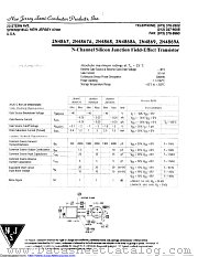 2N4869A datasheet pdf New Jersey Semiconductor