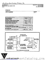 2N5010 datasheet pdf New Jersey Semiconductor