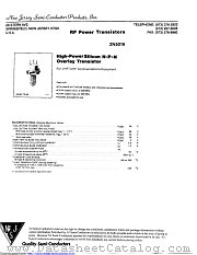 2N5016 datasheet pdf New Jersey Semiconductor