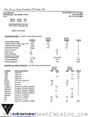 2N5320A datasheet pdf New Jersey Semiconductor