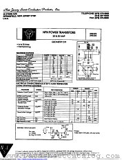 2N5329 datasheet pdf New Jersey Semiconductor