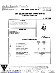 2N5530 datasheet pdf New Jersey Semiconductor
