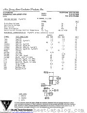 2N5654 datasheet pdf New Jersey Semiconductor