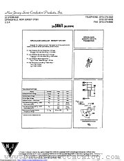 2N5861 datasheet pdf New Jersey Semiconductor