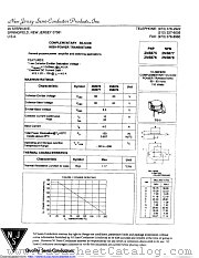 2N5878 datasheet pdf New Jersey Semiconductor