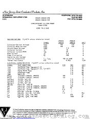 2N6030 datasheet pdf New Jersey Semiconductor