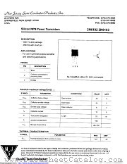 2N6103 datasheet pdf New Jersey Semiconductor