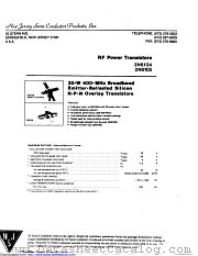 2N6105A datasheet pdf New Jersey Semiconductor