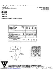 2N6235 datasheet pdf New Jersey Semiconductor