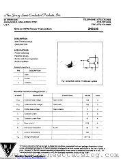 2N6536 datasheet pdf New Jersey Semiconductor