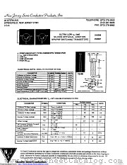 2N6566 datasheet pdf New Jersey Semiconductor