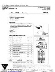 2N6837 datasheet pdf New Jersey Semiconductor