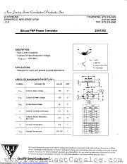 2SA1002 datasheet pdf New Jersey Semiconductor