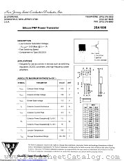 2SA1008 datasheet pdf New Jersey Semiconductor