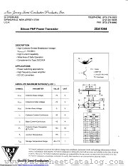 2SA1044 datasheet pdf New Jersey Semiconductor