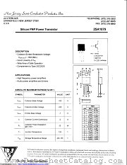 2SA1079 datasheet pdf New Jersey Semiconductor