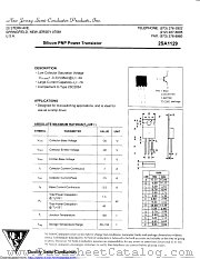 2SA1129 datasheet pdf New Jersey Semiconductor