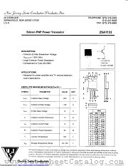 2SA1133 datasheet pdf New Jersey Semiconductor