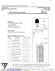 2SA1135 datasheet pdf New Jersey Semiconductor