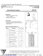 2SA1146 datasheet pdf New Jersey Semiconductor